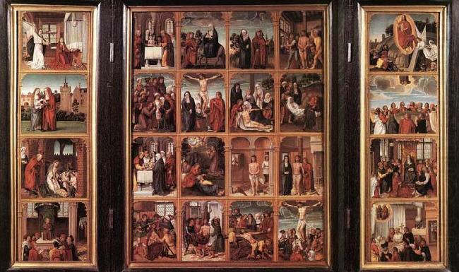 Triptych with Scenes from the Life of Christ, unknow artist